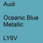 Preview: Audi, Oceanic Blue Metallic, LY6V.